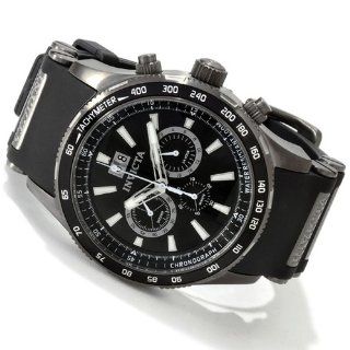 Invicta Men's 1239 Aviator Analog Display Japanese Quartz Black Watch Invicta Watches
