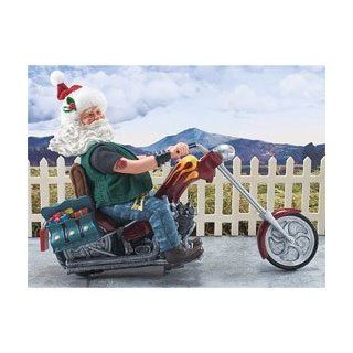Possible Dreams Clothtique Santa "Easy Rider" #71134   Collectible Figurines