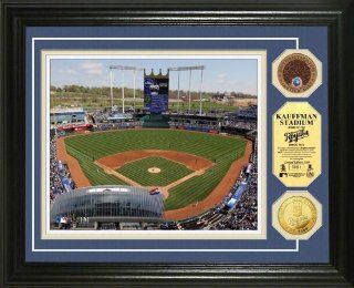 Kansas City Royals Kauffman Stadium Gold & Infield Dirt Coin Photo Mint  Picture Lights  Sports & Outdoors