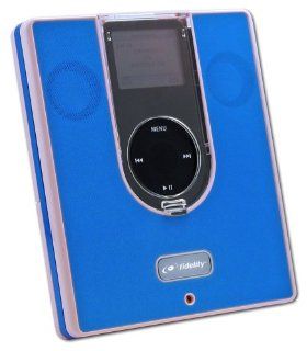 Aiptek Fidelity Mist II Speaker for iPod nano 2G (Blue)   Players & Accessories