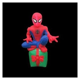 Marvel 3.5 Ft. Airblown Lighted Spider man Sitting on Present Kitchen & Dining