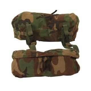 MOLLE Waist Pack Woodland Camo Previously Issued Sports & Outdoors