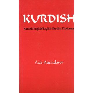 Kurdish English, English Kurdish Dictionary Aziz Amindarov 9780781802468 Books