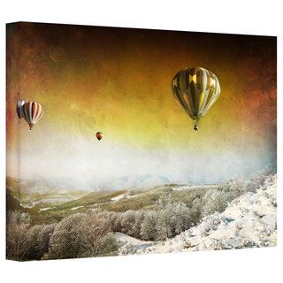 Dragos Dumitrascu 'Winter Lands II' Gallery wrapped Canvas Art ArtWall Canvas