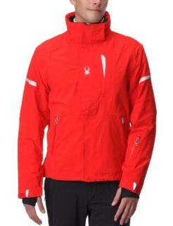 Spyder Men's Cosmos Jacket, Volcano/Silver, Small  Skiing Jackets  Sports & Outdoors