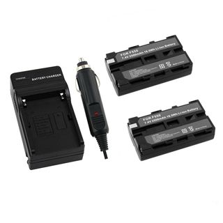 BasAcc Charger/ Battery for Sony NP F550/ NPF330/ CCD TR516/ CCD TR716 BasAcc Camera Batteries & Chargers