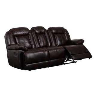 Brown Double Recliner Sofa Sofas & Loveseats