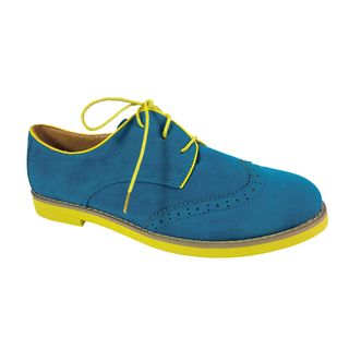 Betani by Beston Women's 'Patty' Blue Oxford Shoes BETANI Oxfords
