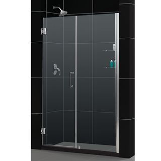 DreamLine Unidoor 57 61x72 inch Frameless Hinged Shower Door DreamLine Shower Doors