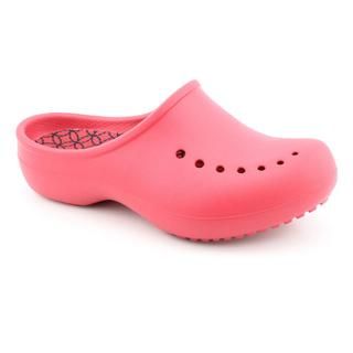 Crocs Women's 'Tully' Synthetic Casual Shoes   Wide (Size 9) Crocs Slip ons