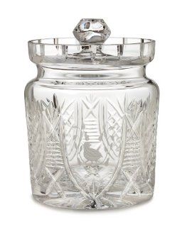 Waterford Crystal Twelve Days of Christmas Biscuit Barrel Food Canisters Kitchen & Dining
