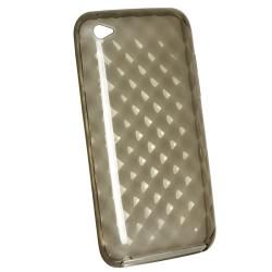 BasAcc Clear Smoke Diamond TPU Case for Apple iPod Touch Generation 4 BasAcc Cases
