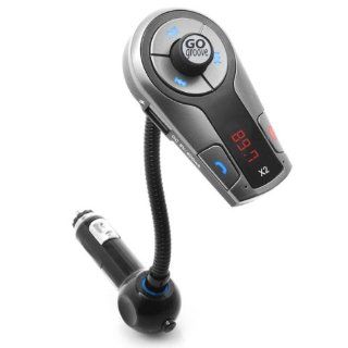 GOgroove FlexSMART X2 Wireless In Car Bluetooth FM Transmitter with Charging , Music Control , and Hands Free Calling   Works with iPhone , Samsung , HTC , LG , Sony , Motorola , Nokia & Many More