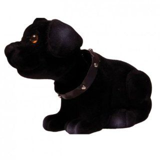 Present Time Silly Nodding Dog, Black   Collectible Figurines