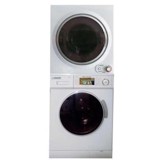 Equator White Stacking Washer and Dryer Equator Washers & Dryers
