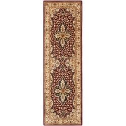 Handmade Persian Legend Red/ Beige Wool Rug (2'6 x 10') Safavieh Runner Rugs