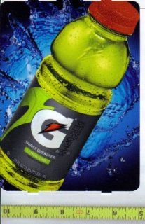 Large HVV High Visability Vendor (Pepsi Machine Size) Gatorade Lemon Lime BOTTLE Soda Vending Machine Flavor Strip, Label Card, Not a Sticker 