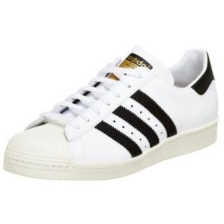 adidas Originals Men's Superstar 80s Sneaker,White/TwiGreen/White,4 M Shoes