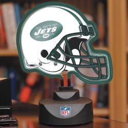 New York Jets Neon Helmet Lamp The Memory Company College Themed