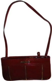 Women's Michael Kors Moxley Patent Leather Large Wristlet Red Shoes