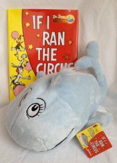 Dr. Seuss "If I Ran the Circus" Book & Plush Whale Toys & Games