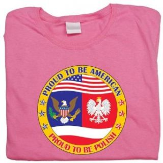 Proud Polish American   Women's T Shirt Clothing