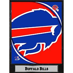 2011 Buffalo Bills Logo Plaque Encore Select Football