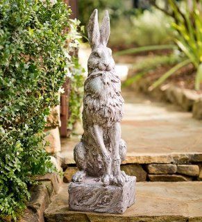 Proud Hare Garden Statue  Outdoor Statues  Patio, Lawn & Garden