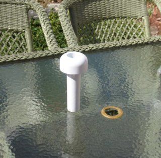 Patio Table Umbrella Hole Plug. The NoBrella Flower Vase provides a great alternative to the umbrella hole plug cover. Now it is easy to decorate your patio table's empty umbrella hole. Cover and plug your patio table umbrella hole with the NoBrella Fl