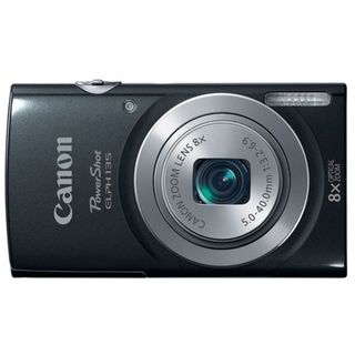 Canon PowerShot 135 16MP Black Digital Camera Canon Point & Shoot Cameras