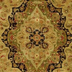Handmade Persian Legend Soft Green/ Ivory Wool Rug (5' x 8') Safavieh 5x8   6x9 Rugs