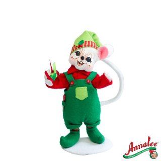 2012 Annalee Dolls 6" *Workshop Boy Mouse* Ready to Put Bow on Your Packages 
