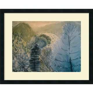 Milton Avery 'River in the Hills' Framed Art Print Prints