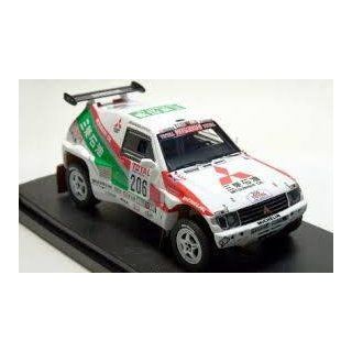 hpi 1/43 Mitsubishi Pajero (# 206) 1993 Paris Dakar (japan import) Toys & Games