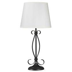 Clarksville 26 inch Oil rubbed Bronze Table Lamp Table Lamps
