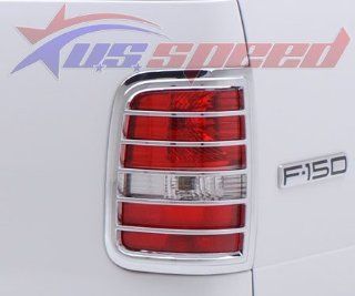 2004 2008 Ford F150 Chrome Tail Light Covers 2PC Automotive