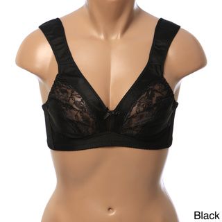 Valmont Women's 3 section Cup Wide strap Lace Bra Bras