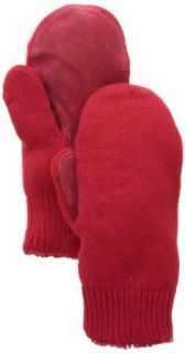Isotoner Women's Knit Palm Glove, Oxford Heather, One Size Cold Weather Mittens