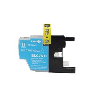 Brother LC75 Remanufactured Compatible Cyan Ink Cartridge Inkjet Cartridges