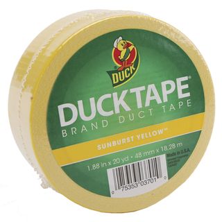 Yellow Sunburst Duck Tape 60 foot ShurTech Brands LLC Specialty Tapes