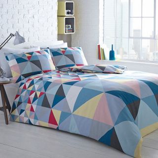 Ben de Lisi Home Multi Lunar geometric printed bedding set