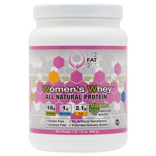 Women's Whey All Natural Whey Protein Powder Fitness & Nutrition