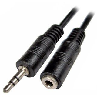 Cables Unlimited AUD 1000 50 3.5mm Male to Female Stereo Cable (50 Feet, Black) Electronics