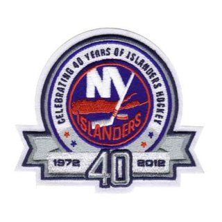 New York Islanders 40th Anniversary Logo Patch  Sports Related Collectible Photomints  Sports & Outdoors