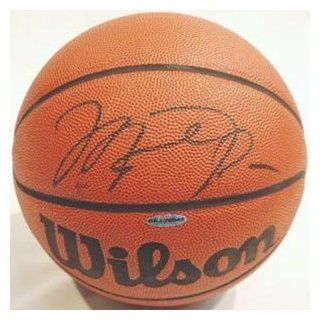 Signed Michael Jordan Ball  Sports Related Collectibles  Sports & Outdoors