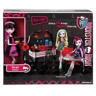 Monster High Monster High Die Ner And Draculaura Playset And Doll