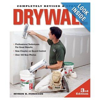 Drywall Professional Techniques for Great Results Myron R Ferguson Books