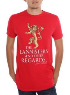 Game Of Thrones Lannisters Regards Slim Fit T Shirt 2XL Size  XX Large at  Mens Clothing store