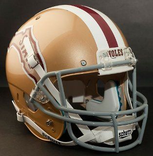 FLORIDA STATE SEMINOLES 1971 1974 Schutt AiR XP Authentic GAMEDAY Football Helmet FSU  Sports Related Collectible Full Sized Helmets  Sports & Outdoors