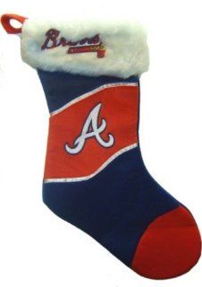 Atlanta Braves Plush Christmas Stocking  Sports Related Merchandise  Sports & Outdoors